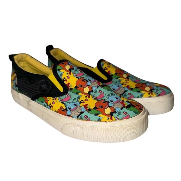 Pokemon Other - POKÉMON youth slip on cartoon skater style cosplay fandom shoes 3